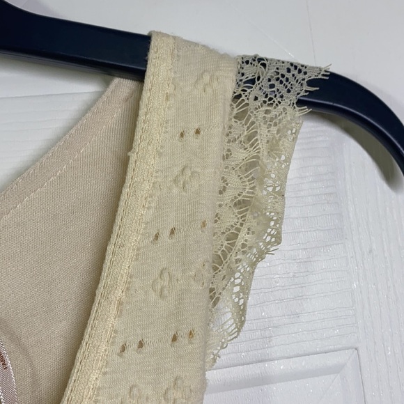 Free People - Short Cream Eyelet Dress XS - Picture 7 of 14